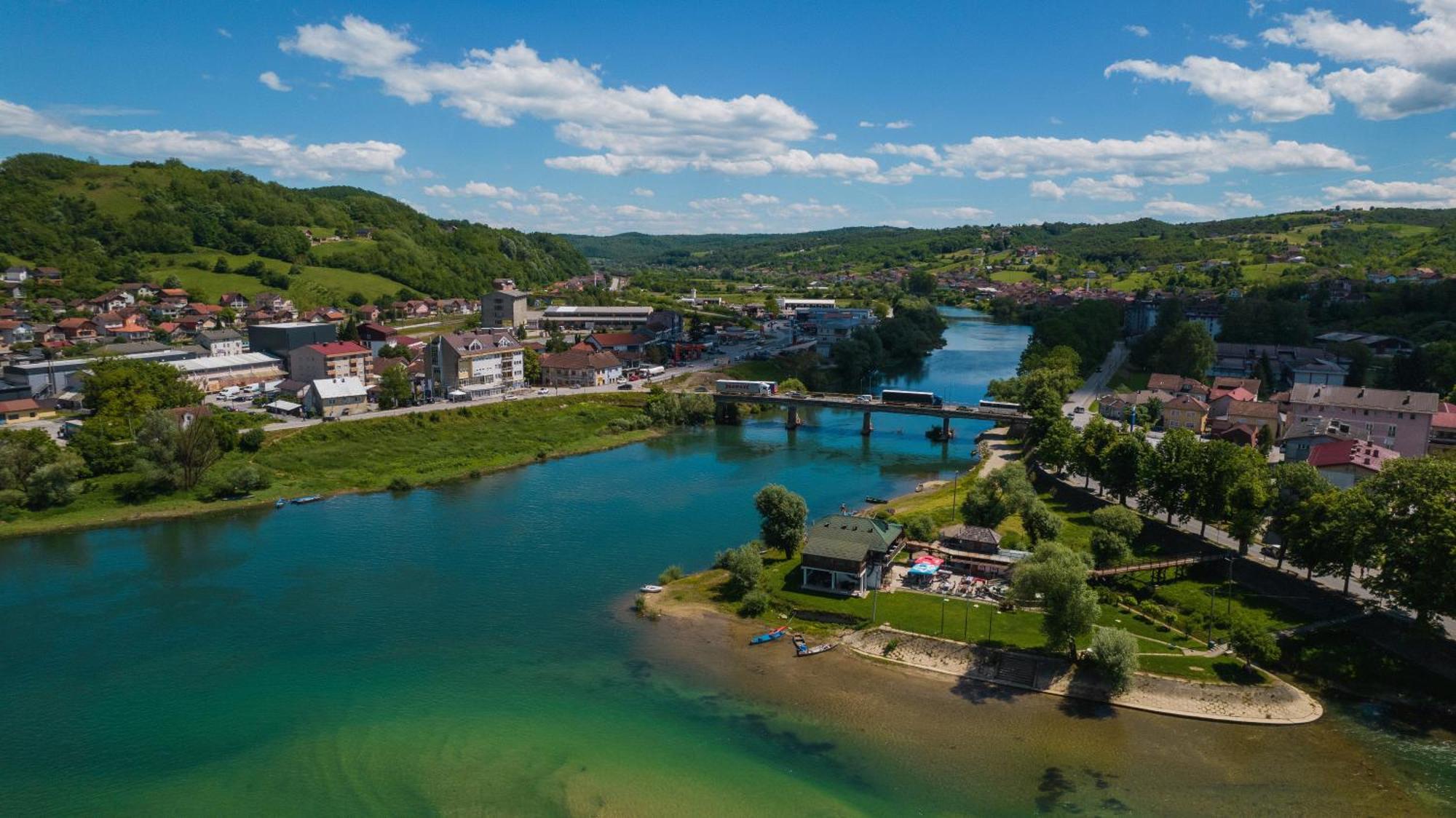 Motel New Sanatron Bosanski Novi Eksteriør bilde