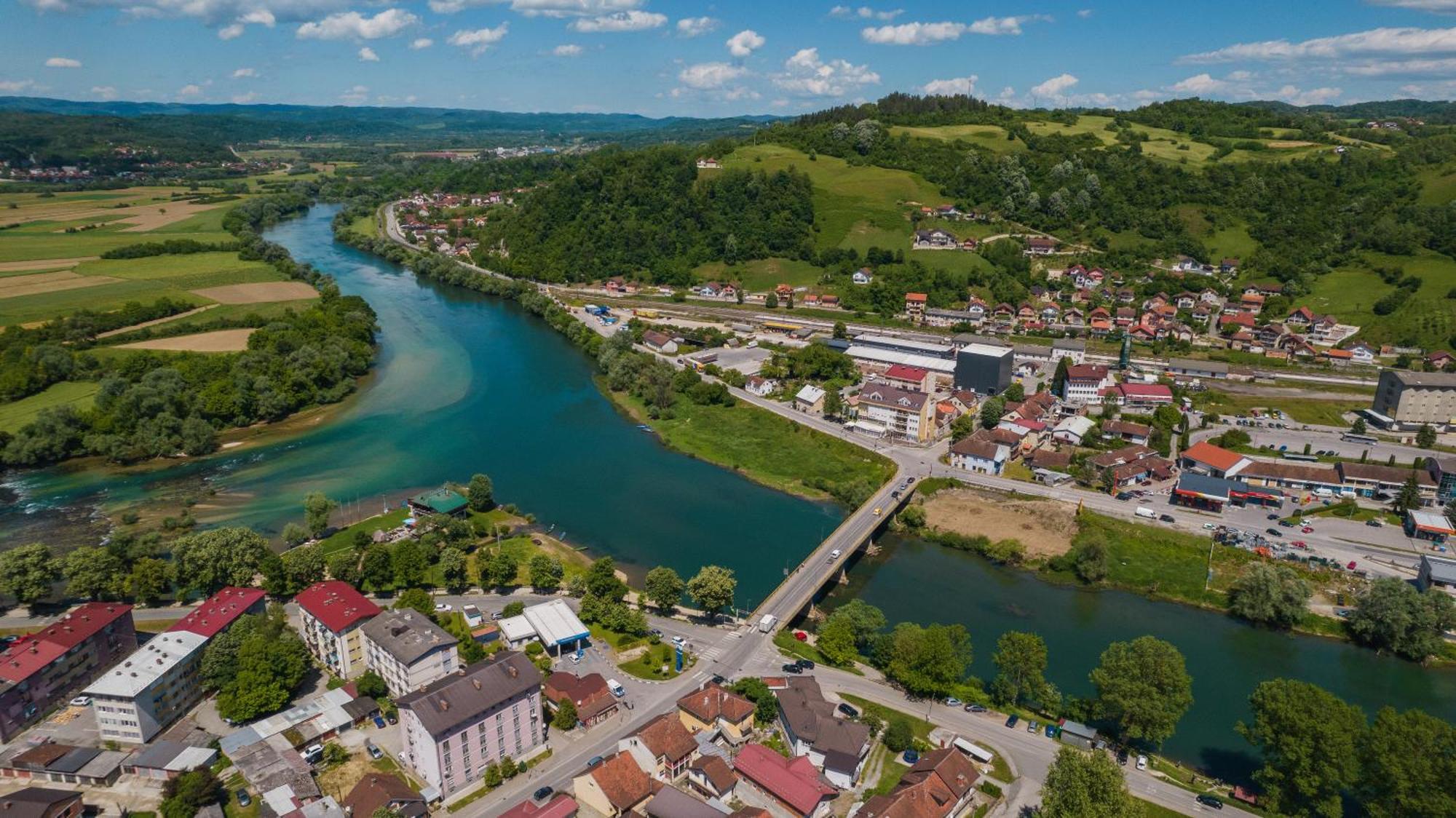 Motel New Sanatron Bosanski Novi Eksteriør bilde