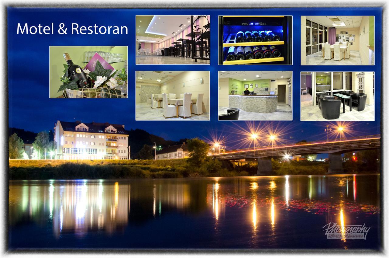 Motel New Sanatron Bosanski Novi Eksteriør bilde